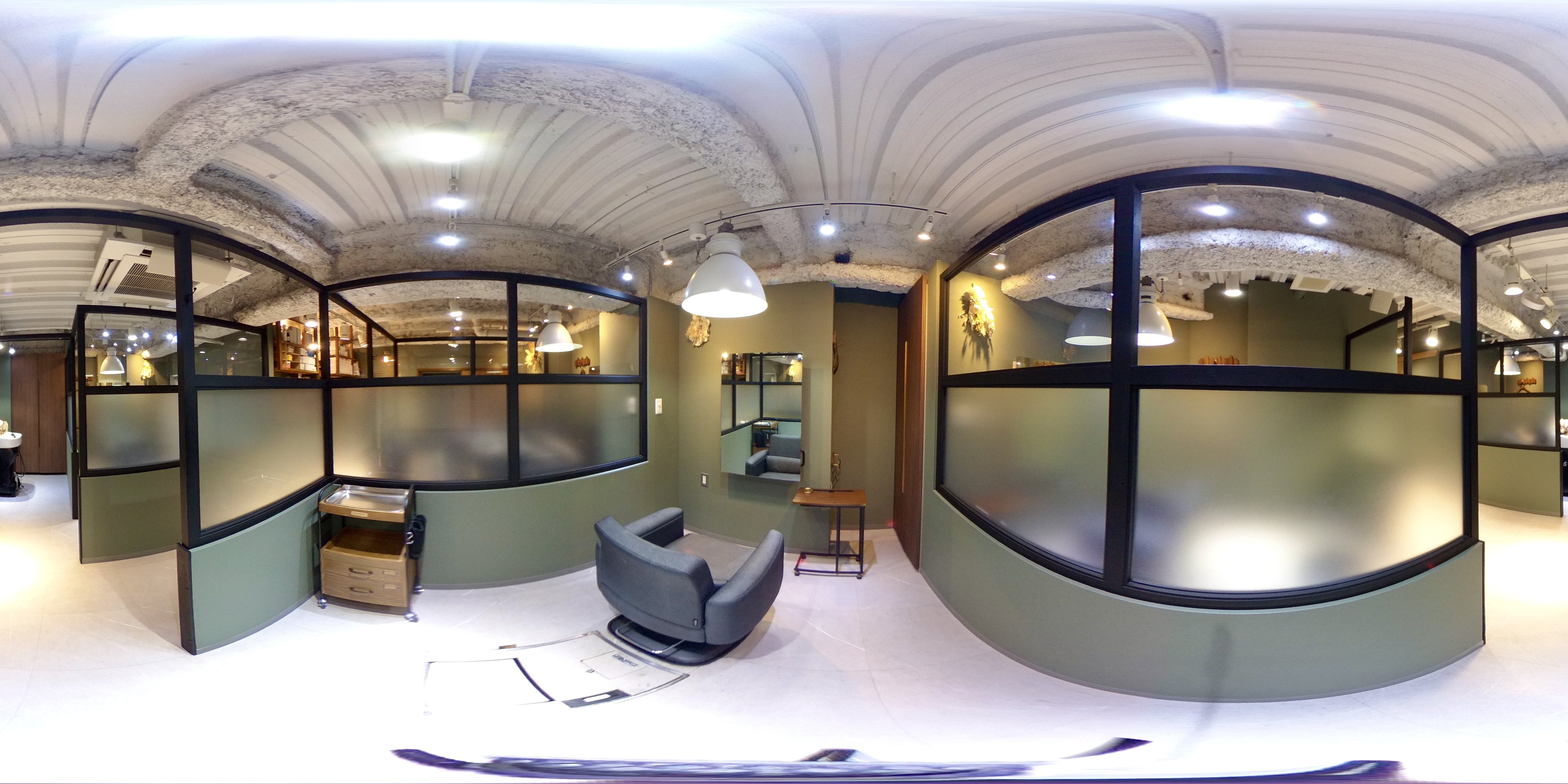 CieloChord 清澄白河 個室髪質改善で実際に撮影した360度の店内写真